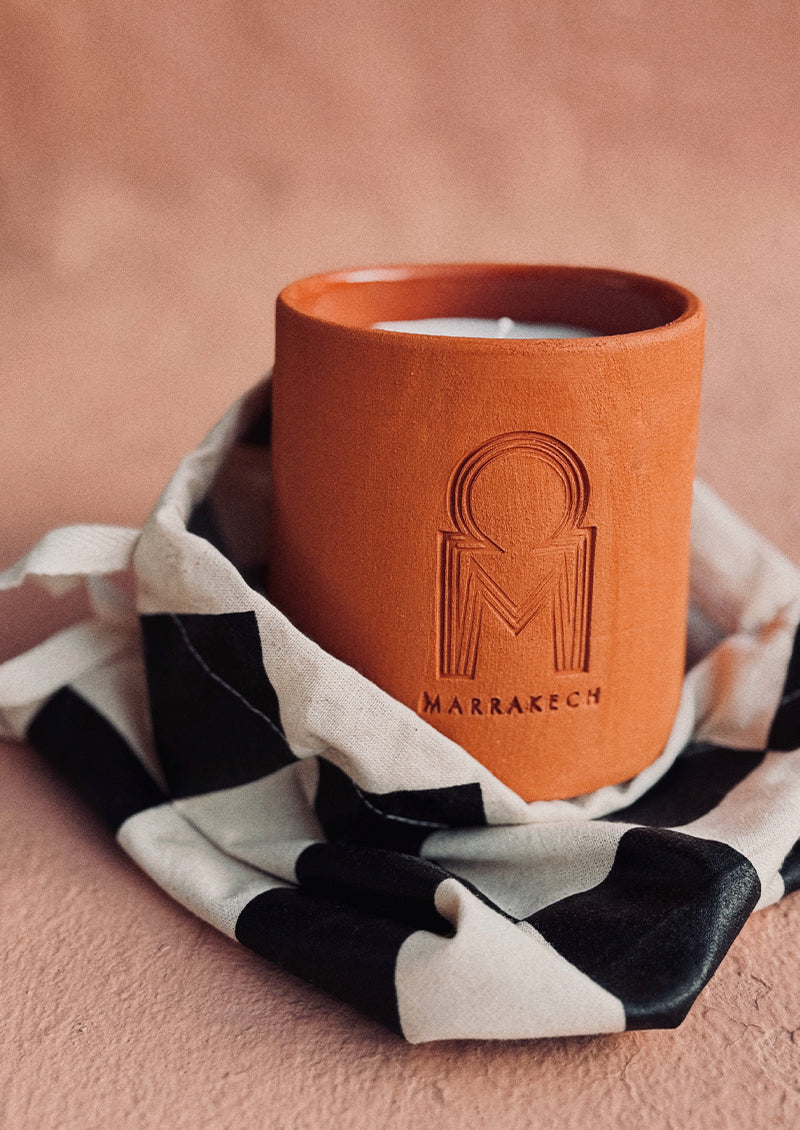 BOUGIE PARFUMÉE FLEUR D'ORANGER MARRAKECH