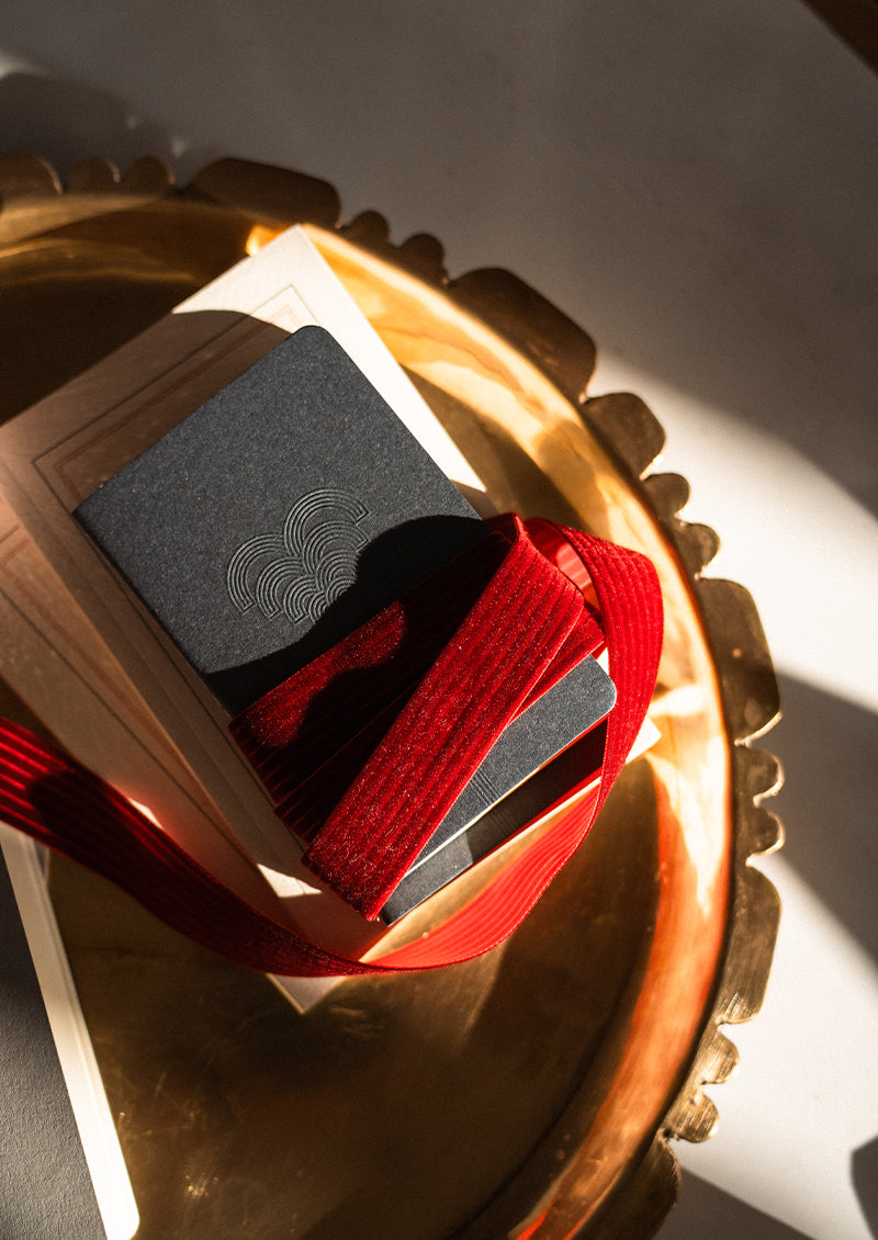 DEUX CARNETS PALMIER NOIR A6