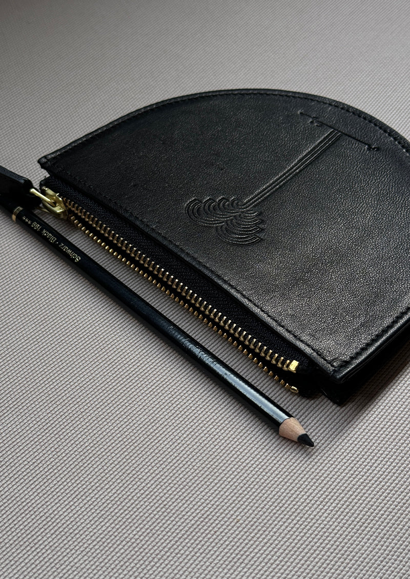 MINI POCHETTE PALM NOIRE