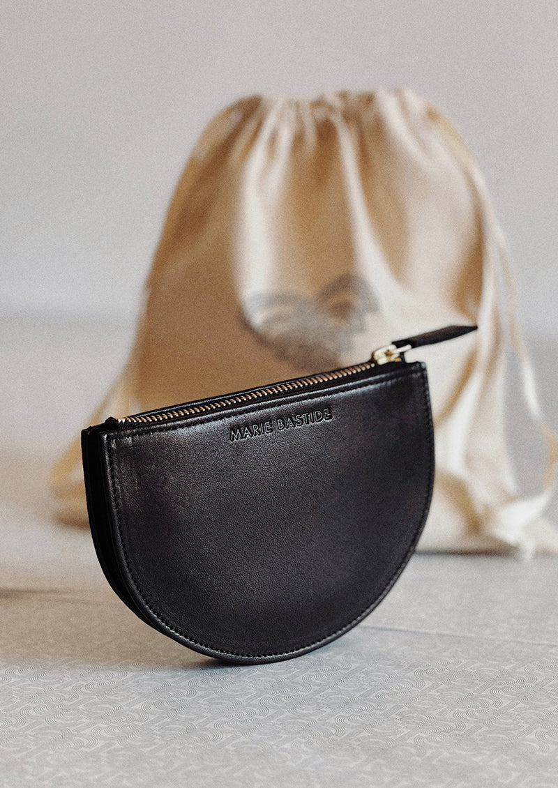MINI POCHETTE PALM NOIRE
