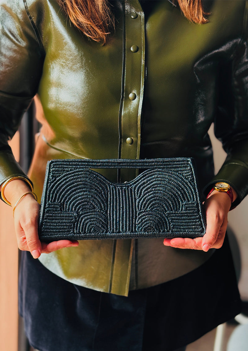 POCHETTE NUIT A L'HIVERNAGE NOIRE