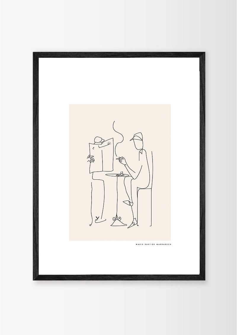 THE MAN IN THE CAFE