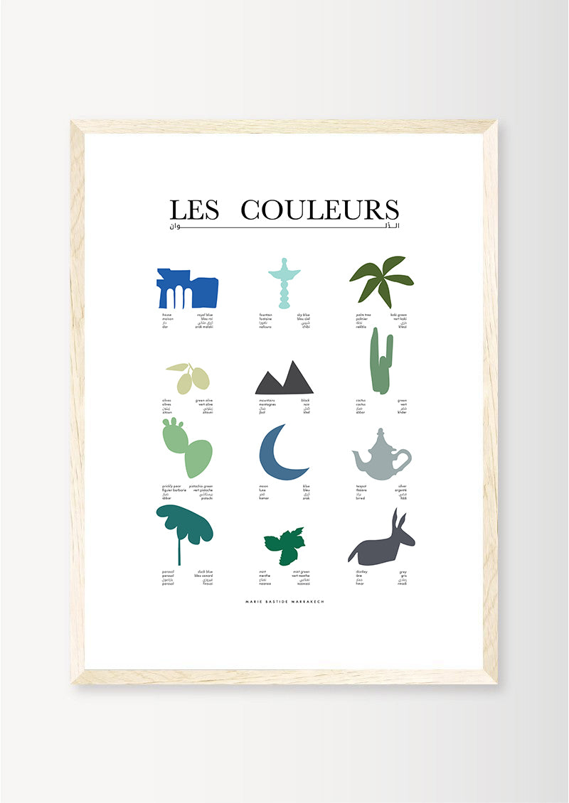 LES COULEURS FROIDES DU MAROC