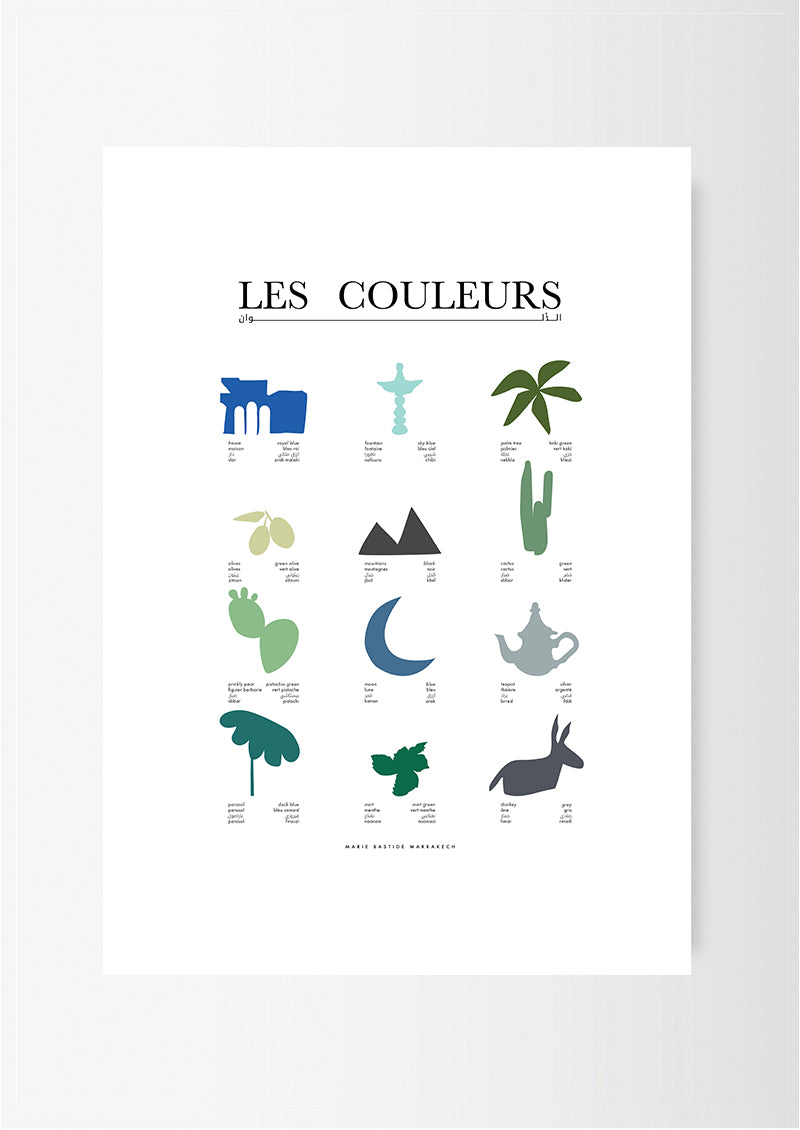 LES COULEURS FROIDES DU MAROC