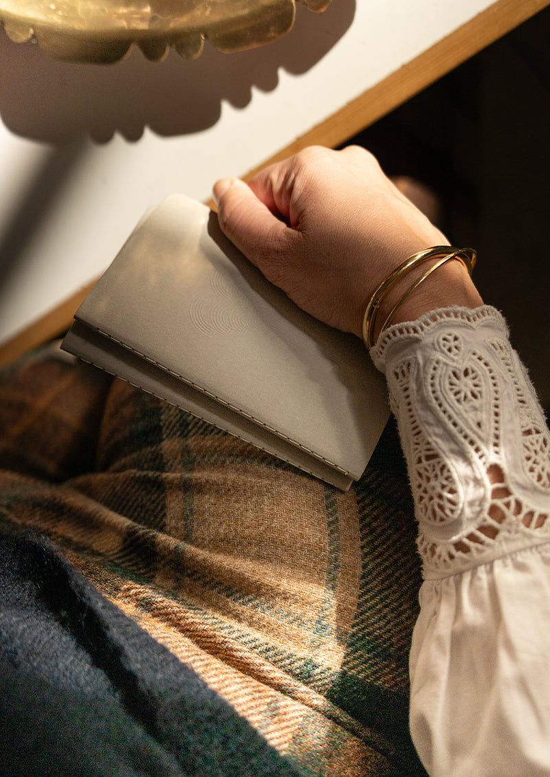 DEUX CARNETS PALMIER GRIS A6