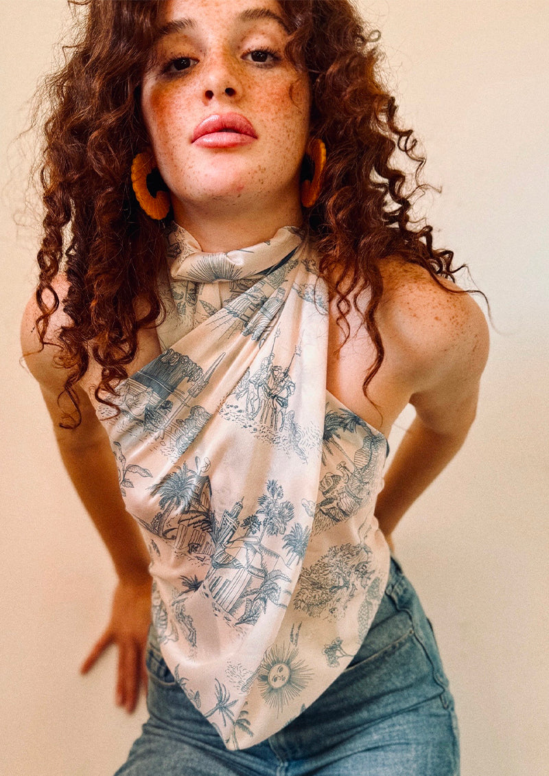 MARIBIA SILK SCARF RE-EDITION