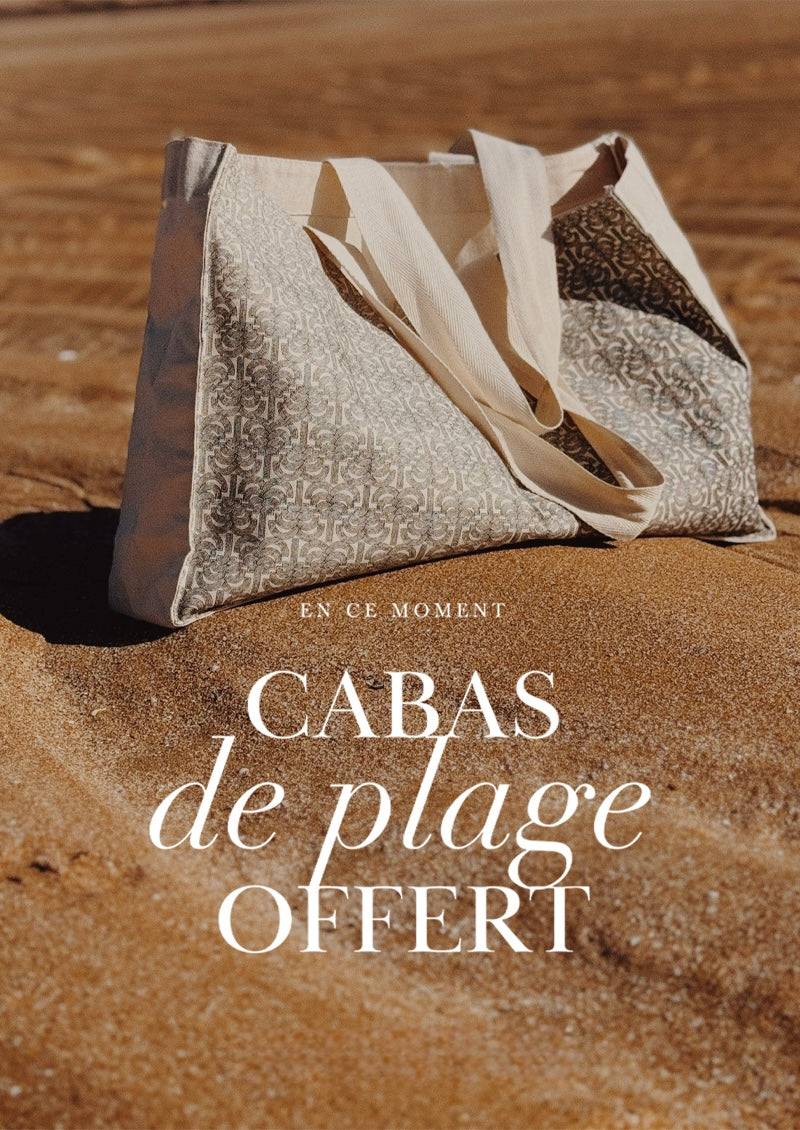 CABAS DE PLAGE OFFERT DÉS 200 EUROS D'ACHAT