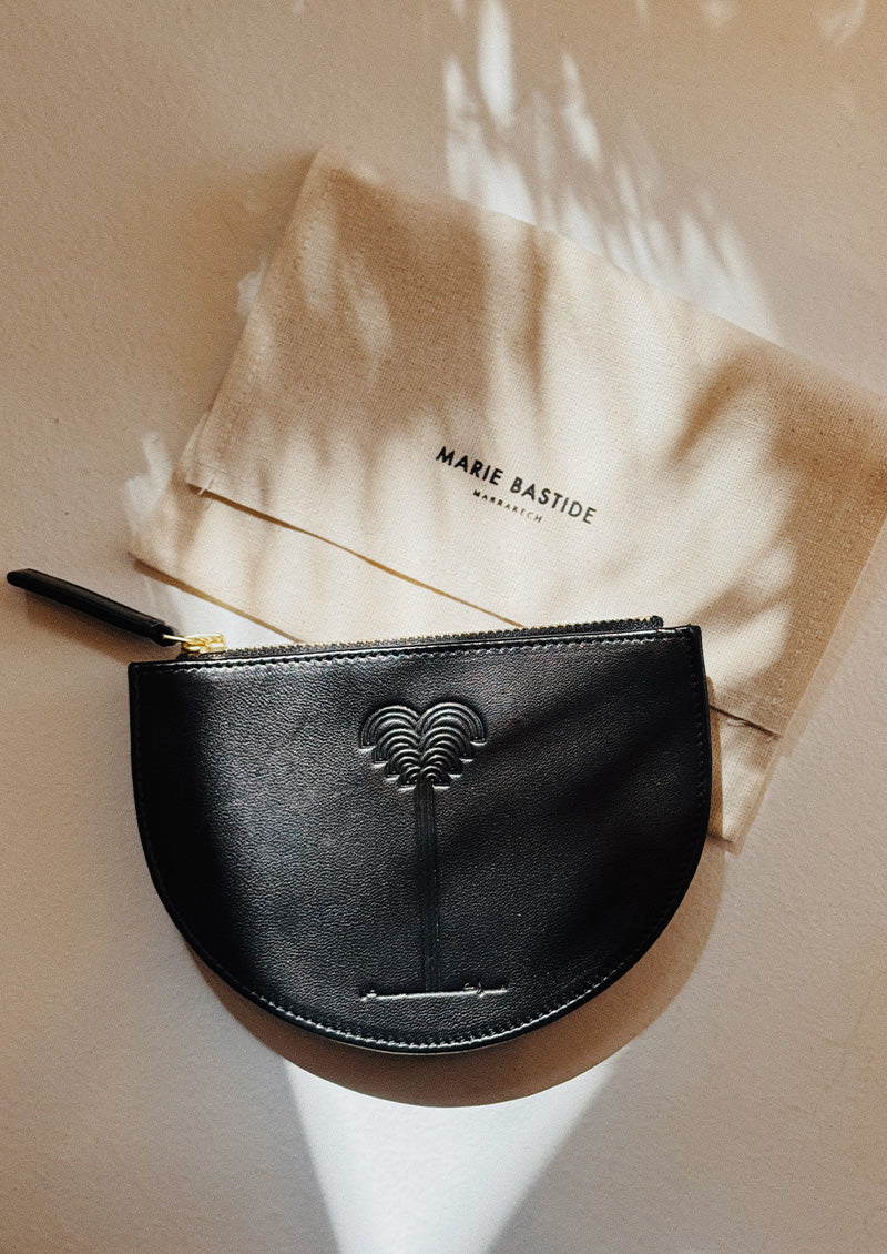 MINI POCHETTE PALM NERA